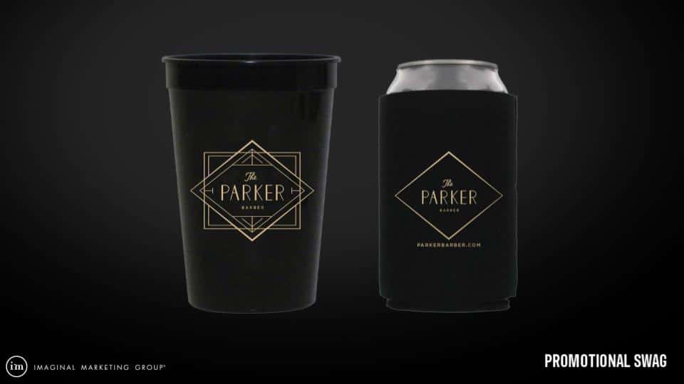 Merch, branding, print – Parker Barber cups